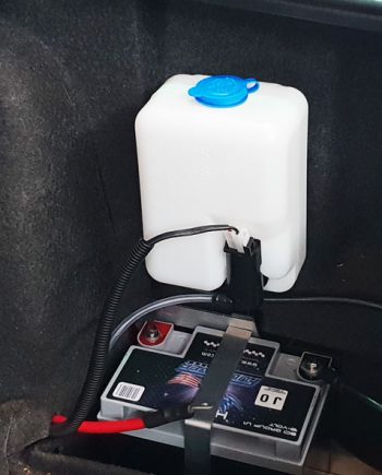 BMW E30 Washer Bottle Relocation Kit