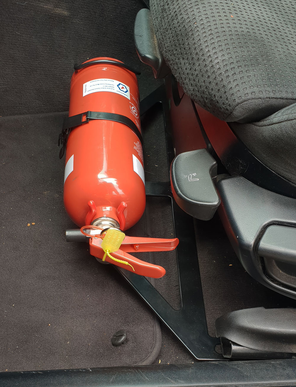 BMW E46 Fire Extinguisher Mount Bracket